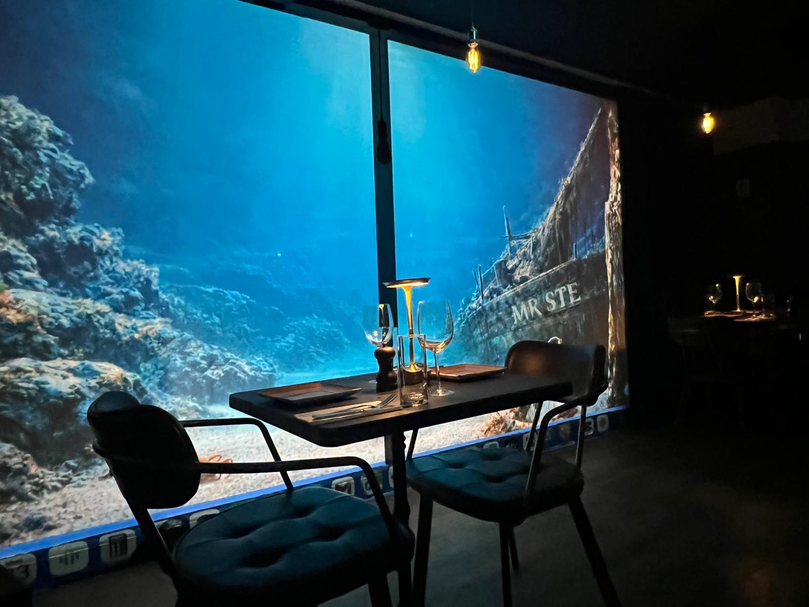 Immersive Underwater Projections